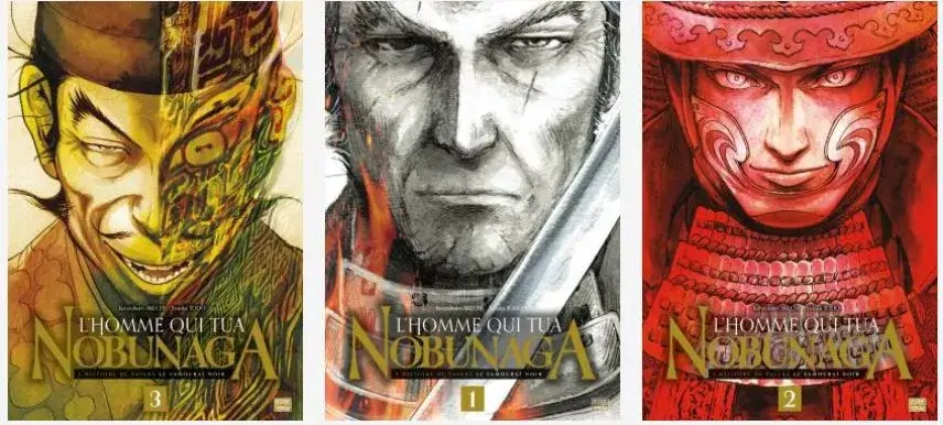 Manga "L'homme qui tua Nobunaga" de Kenzaburo AKECHI
