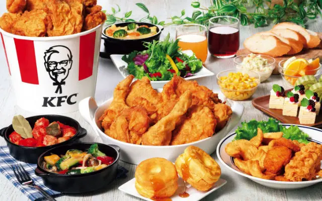 KFC de noël au japon
