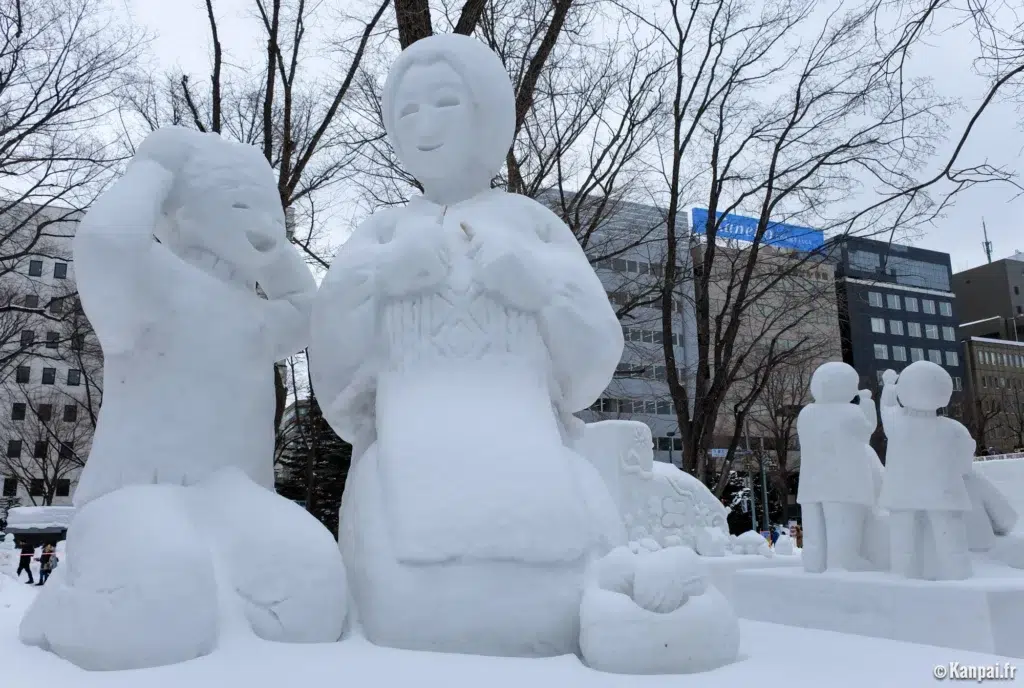 bonhomme de neige yuki matsuri