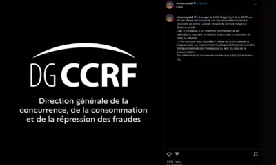 Des influenceurs ont reçu une injonction de la DGCCRP, devant l'afficher sur leur compte Instagram