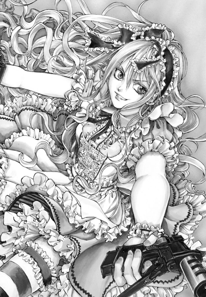 Alice in murderland planche manga pika