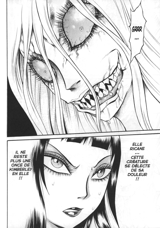 Bloody Delinquent Girl Chainsaw manga planche