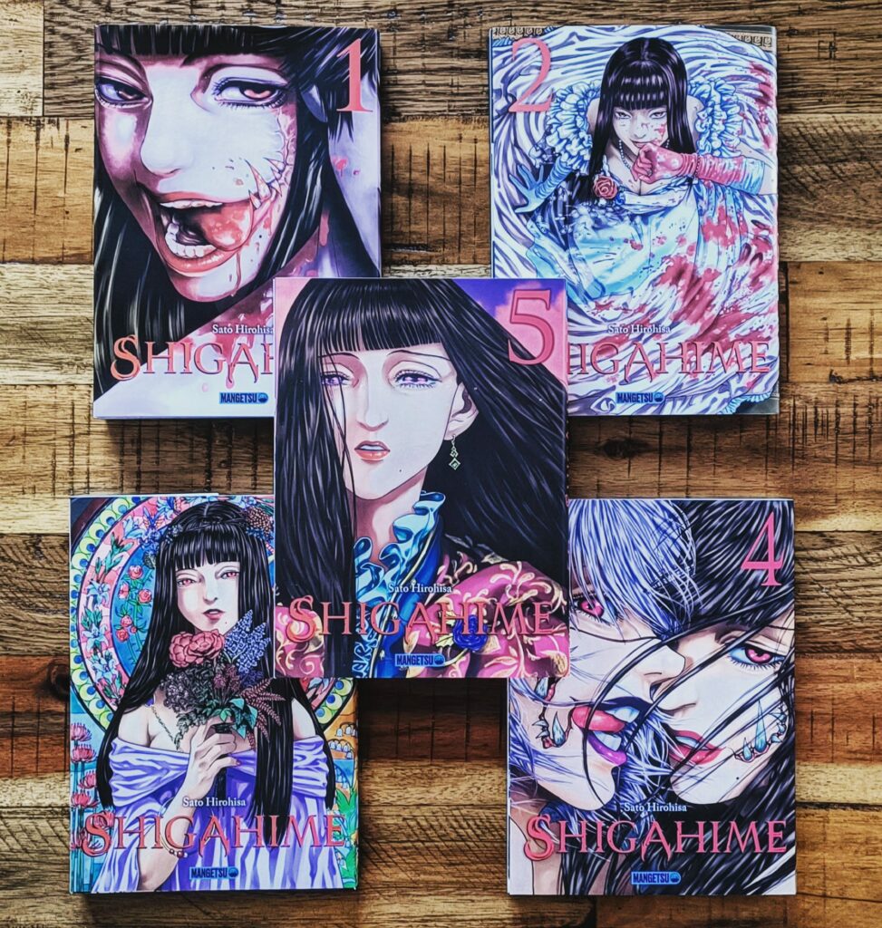 Cover manga Shigahime