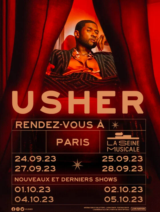 Usher à Paris