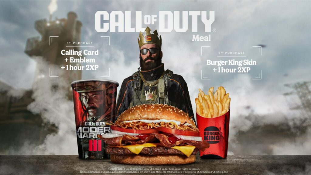 Call of Duty Burger King 2023