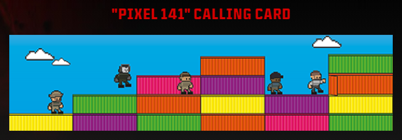 Pixel 141 carte d'agent