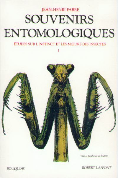 Couverture du livre Souvenirs entomologiques.