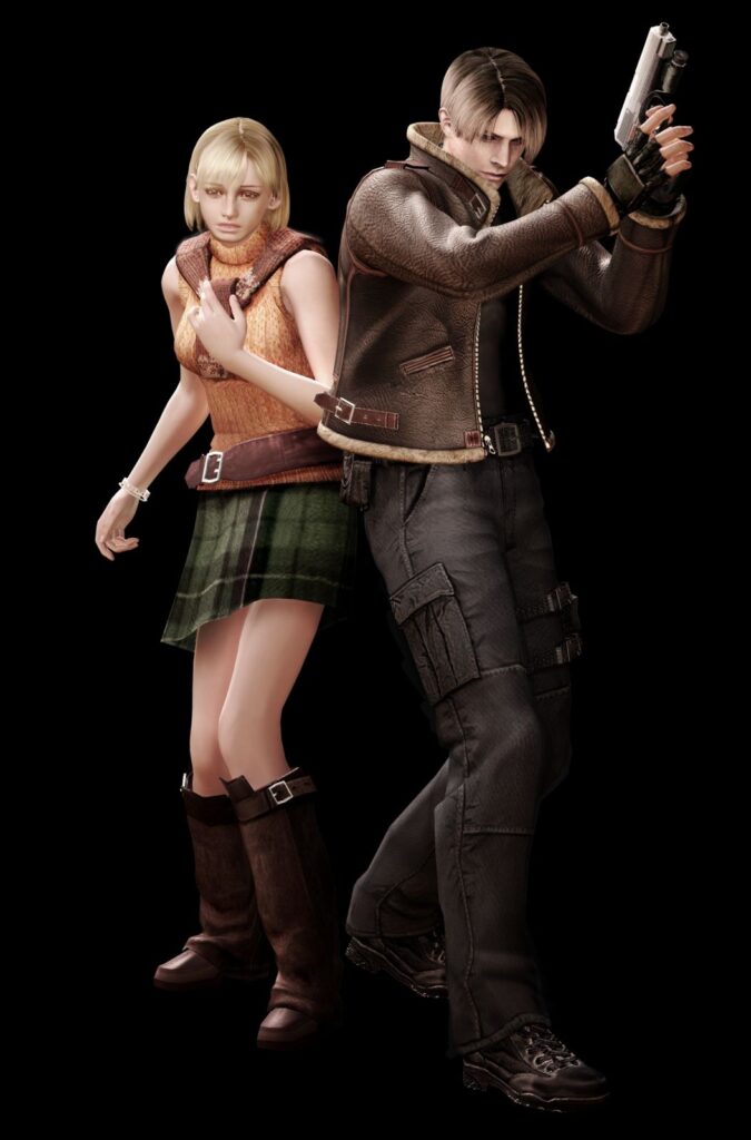 Resident Evil 4 Leon S Kennedy Ashley Graham