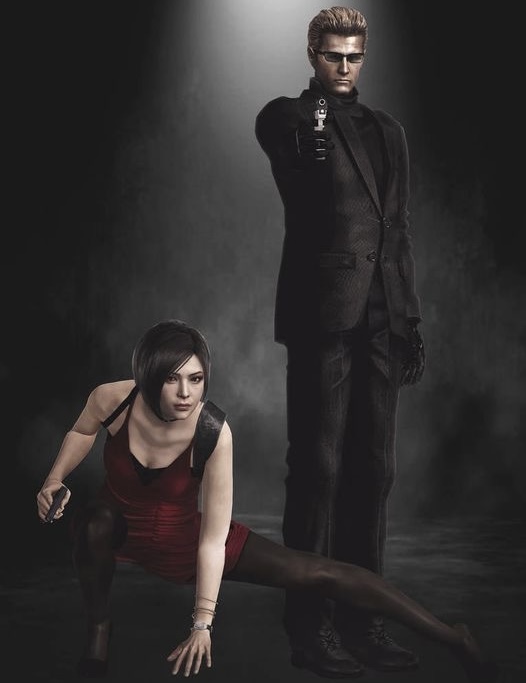 Ada Wong et Albert Wesker