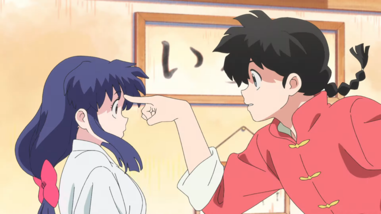 Ranma et Akane, les persos principaux de Ranma 1/2, un des classiques des animes à suivre cet automne 2024