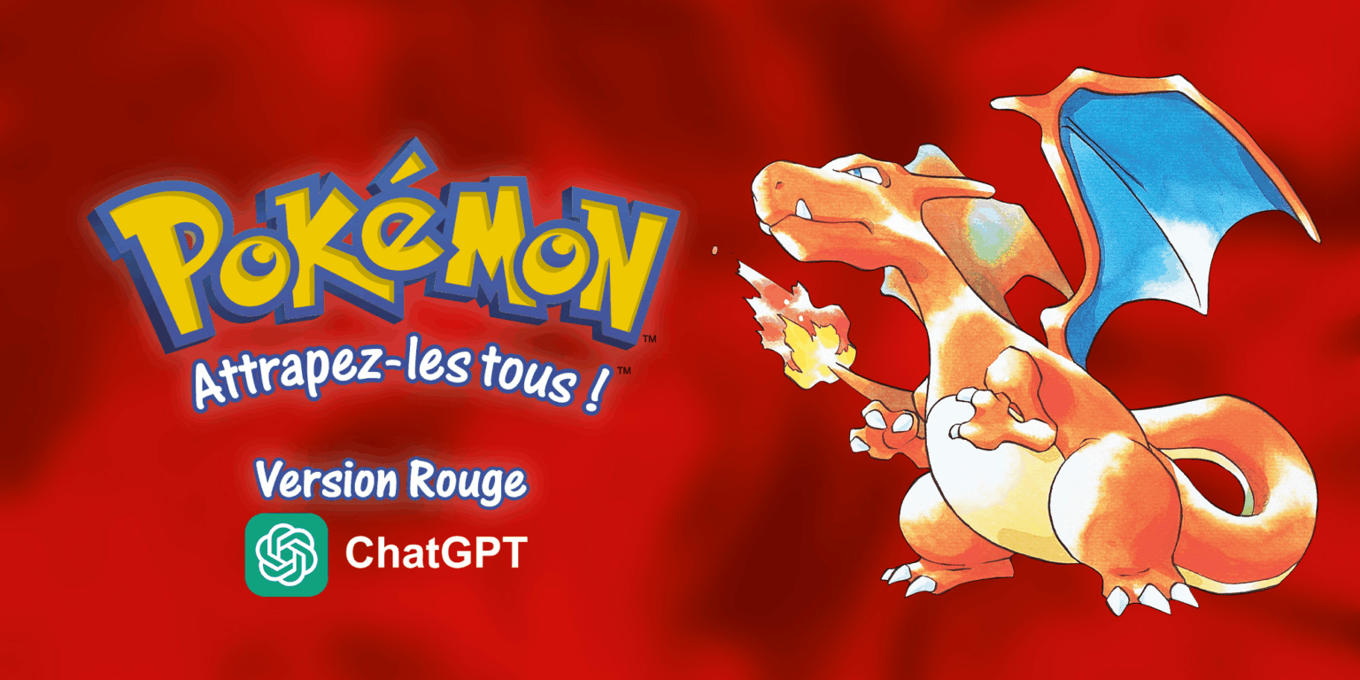 ChatGPT est-il capable de terminer Pokémon Rouge seul ? Pokémon Rouge ChatGPT
