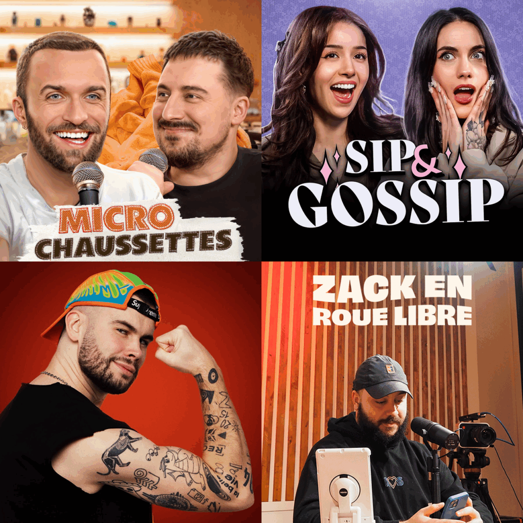 Podcast vidéo : l’outil ultime de communication des stars d’internet podcast star d'internet